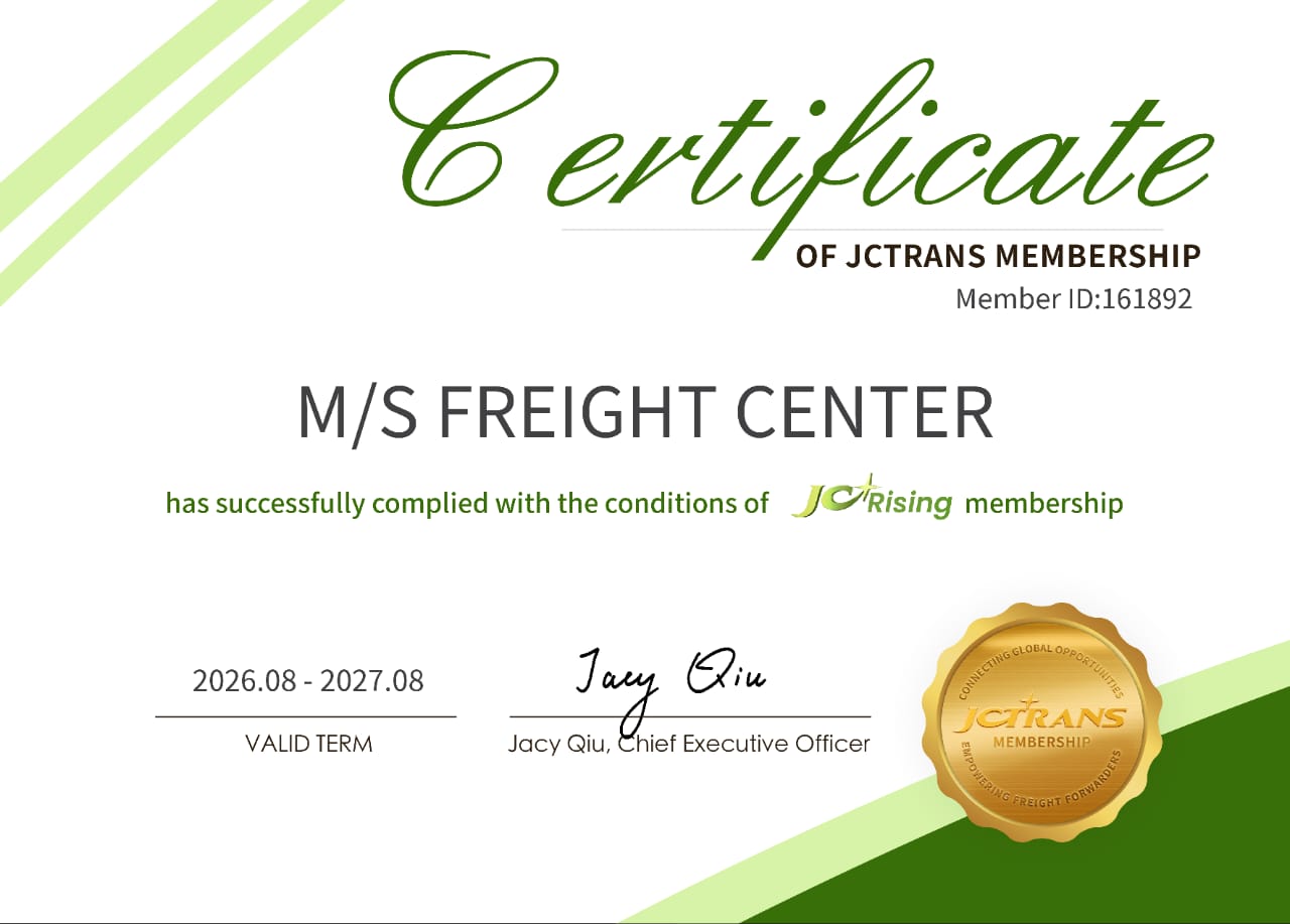 CTRANS Certificate